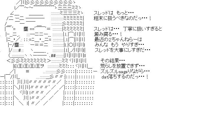 兵頭会長(大)のアスキーアート画像